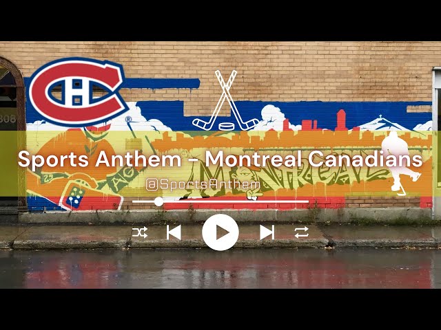 The Canadiens skate - Sports Anthem: For Montreal Canadians Fans