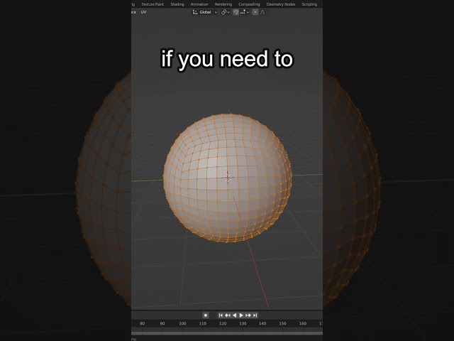 The best sphere to add in blender