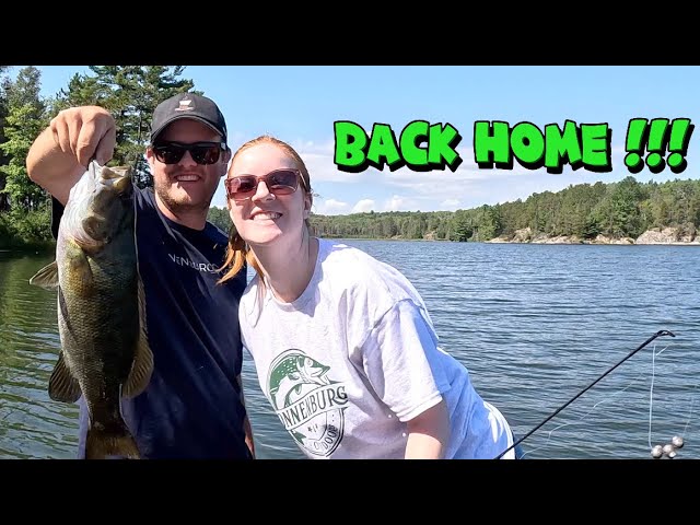 Back Home Family Fish Slam !!! #smallmouthbass #walleye #fishing