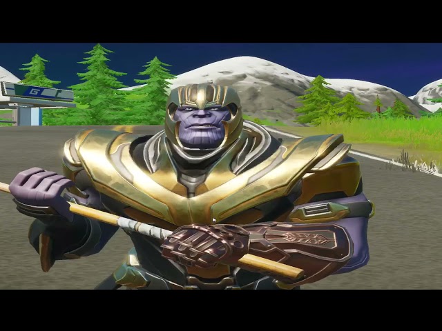 Thanos chased me in Fortnite... 😭