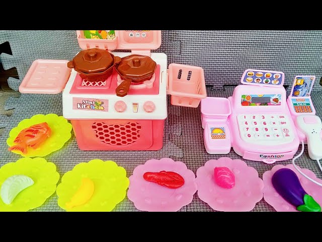 7 minutes of satisfaction with unboxing the pink cooking N&N Youtube