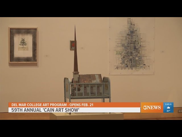 National artists debut works at Del Mar College's Cain Art Show