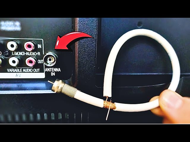 Just plug in a piece of Coaxial Cable to unlock all TV channels