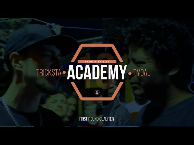 Tydal vs Tricksta | Academy18 |  Rap Battle