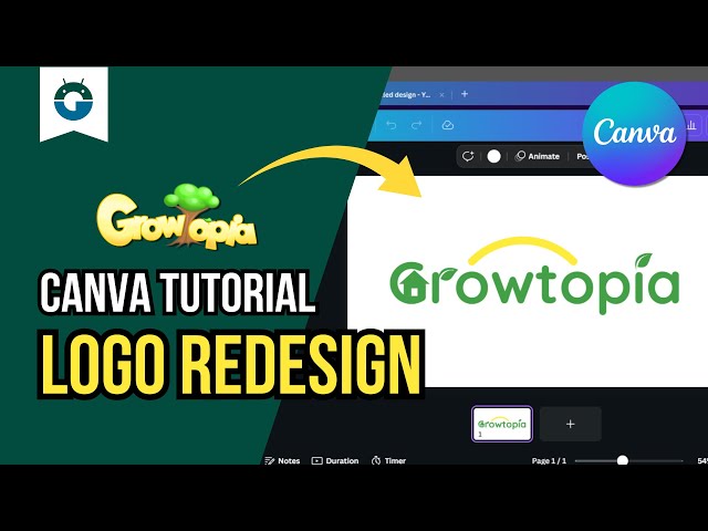 Revamping Growtopia’s Logo – A Fresh & Professional Look!