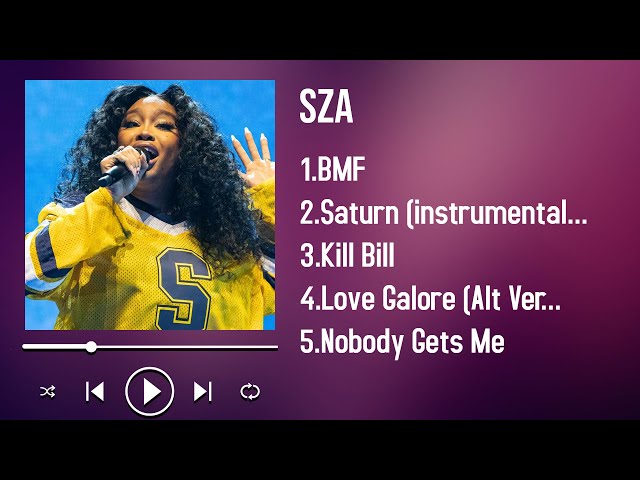 Must-Listen Songs of 2025 by SZA A Playlist for Every Moment