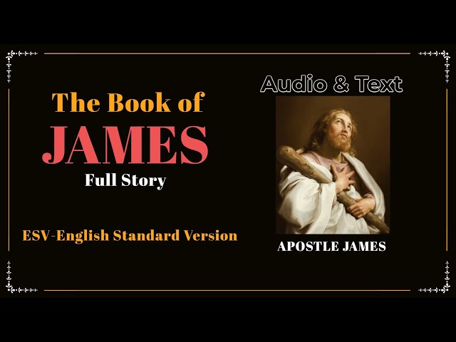 The Book of James (ESV) | Full Audio Bible with Text by Max McLean