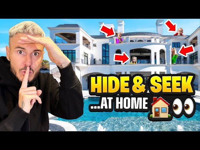 ULTIMATE FAMILY HIDE & SEEK CHALLENGE! *HOUSE EDITION* 🏠👀