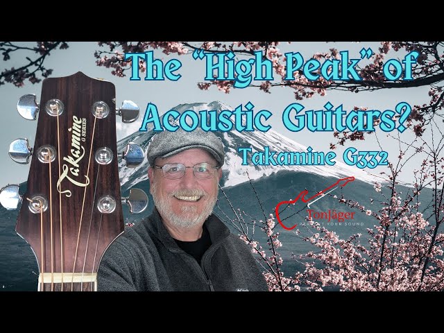 Takamine G332 Acoustic Guitar - Setup and Demo