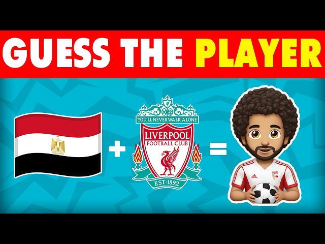 Football Quiz: Guess the Player by Emoji And Flag | Ultimate Football Player Challenge