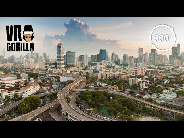 View From Baiyoke Tower, Bangkok - 360 VR Video