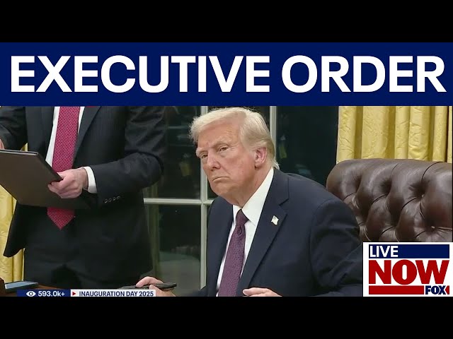 Hundreds: Trump signs additional executive orders in Oval Office