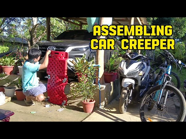 HOW TO ASSEMBLE WORKSHOP CAR CREEPER