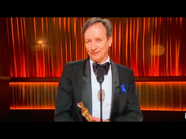 Volker Bertelmann speech for the Academy Award for Best Score 2023. "All Quiet on the Western Front.