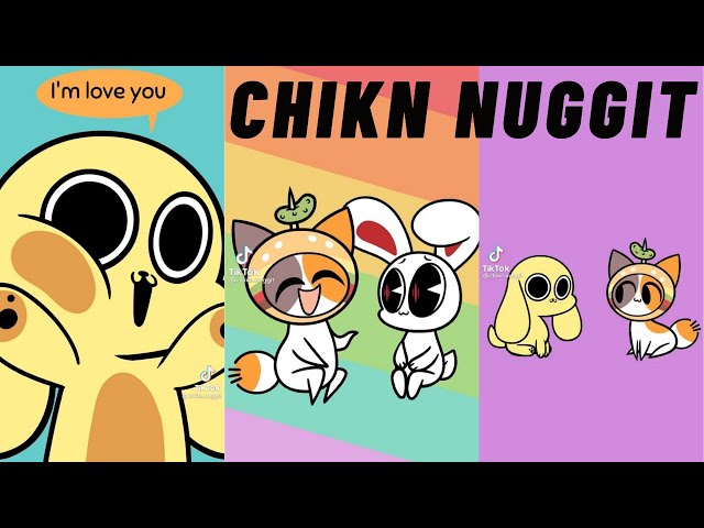 Funny chikn nuggit TikTok animation compilation April 2021 [PART 2] / chickn nuggit compilation