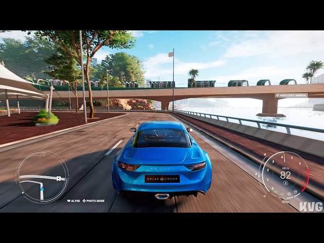 Test Drive Unlimited Solar Crown - Alpine A110 Legende 2018 - Gameplay (PS5 UHD) [4K60FPS]