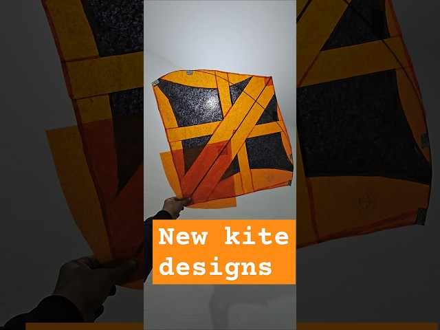 New kite design no. 60 | new kite video #kite #kiteflying #shorts