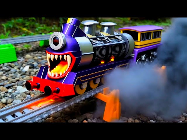 Kereta Api Hantu Monster Train Eater Super Monster vs All Monster 40