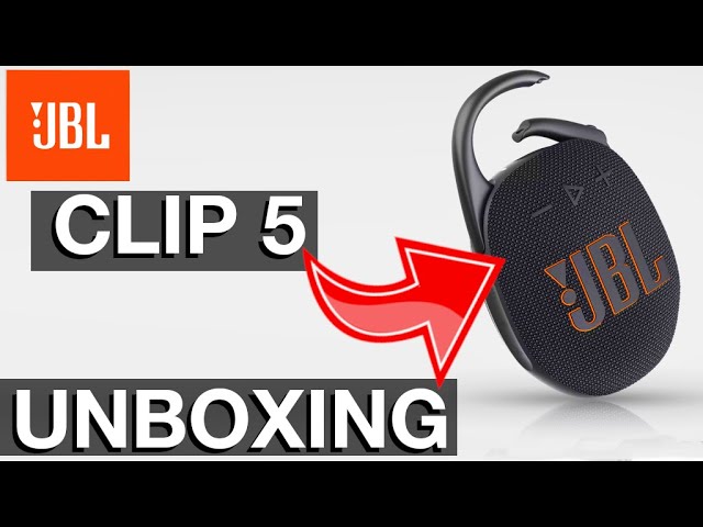 JBL CLIP 5 - Unboxing