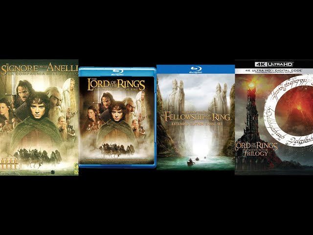 The Lord of the Rings The Fellowship of the Ring HDR vs SDR Comparison (HDR version)