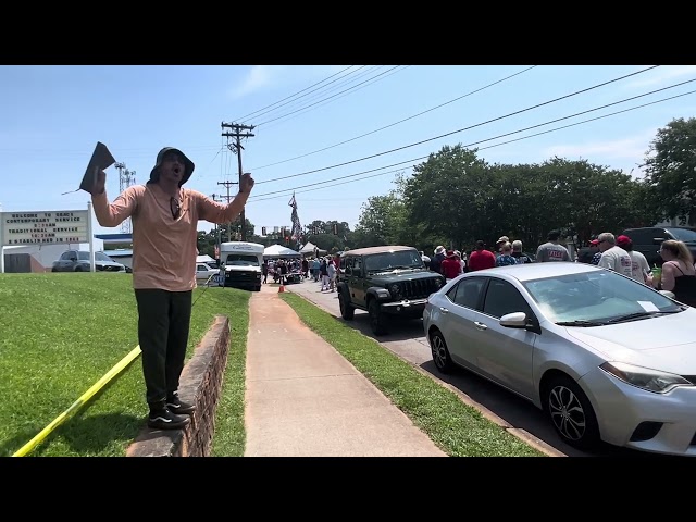 Brother Renato on fire 🔥 at the Donald Trump rally  today in Pickens, SC