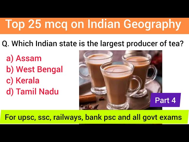 25 Geography gk | part 4 | india geography mcq | world geography gk | geography quiz mcq questions