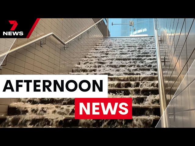 Sydney smashed by intense thunderstorm leaving homes and stores damaged | 7NEWS