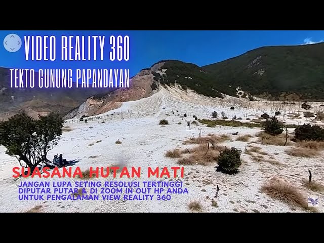 Tektok gunung Papandayan, Part 9/11: Video Reality 360 Hutan Mati #papandayanviacampdavids