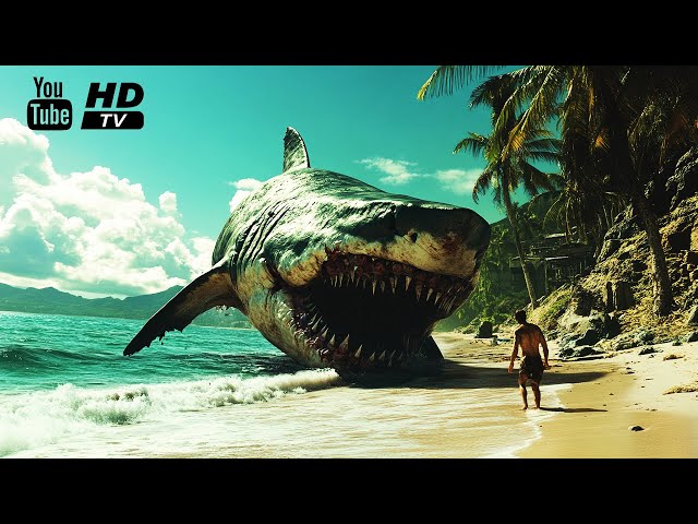 ACTION HORROR movie - Prehistoric sharks begin hunting locals - Sci-Fi thriller movies in English