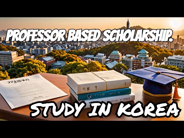 HOW TO APPLY FOR UNIVERSITY SCHOLARSHIP | PROFESSOR FUNDED | SOUTH KOREA.