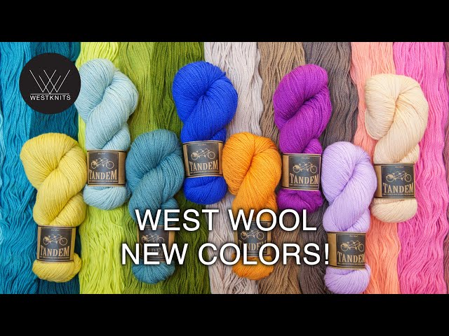 West Wool - New Colors!