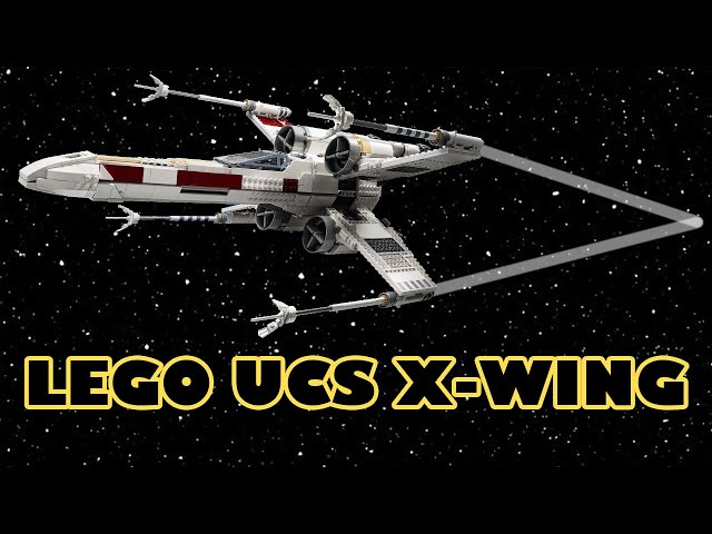 Lego UCS X Wing build (Holiday Special)