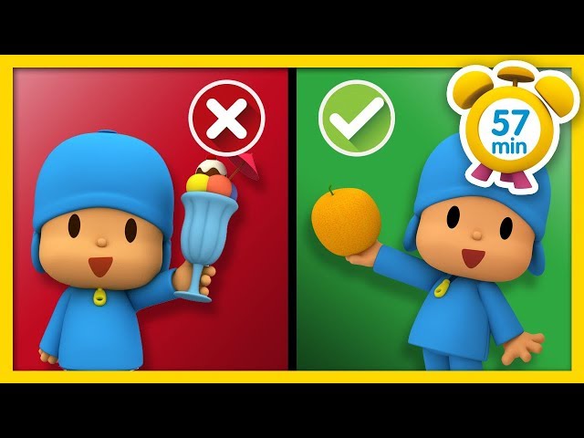 🍆 POCOYO FRANÇAIS - Bonnes habitudes [57 min] | DESSIN ANIMÉ pour enfants