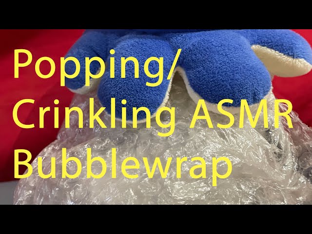 [ASMR Experiment] Popping More Bubble Wrap In Uruguay, Relaxing?