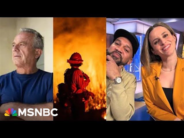 Confronting LA fire ‘haters’ and RFK Jr’s plane problems: The Kid Mero on MSNBC