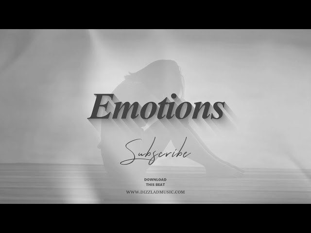 Emotional Rap Beat - “Emotions” | R&B Melodic Type Beat | Sad Rap Instrumental