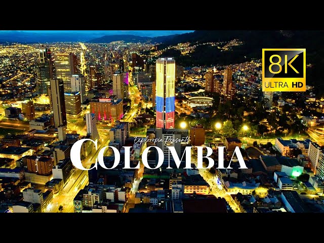 Colombia 🇨🇴 in 8K ULTRA HD 60FPS Video by Drone