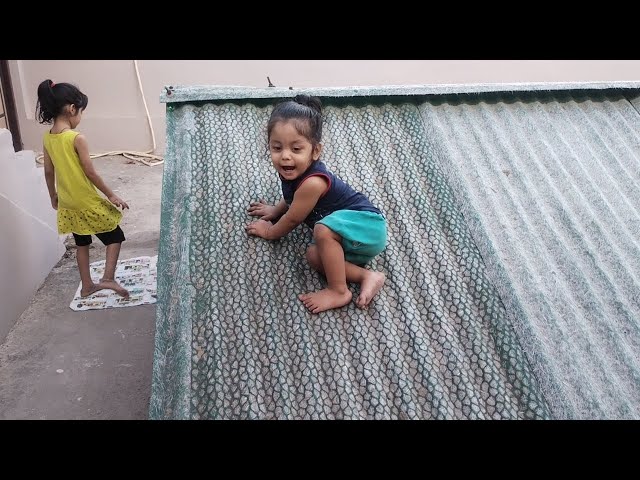 gaon ka vlog,❤️dekho es bacche ko kaha chadh raha hai 😀or banai chole bhature 😜