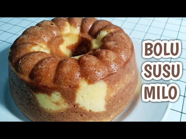 BOLU SUSU MILO LEMBUT EKONOMIS | SATU TELUR