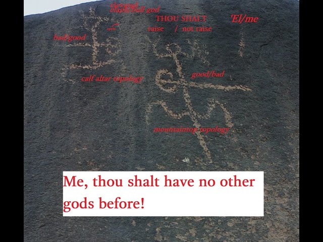 The First Commandment Discovered @ Mt. Sinai