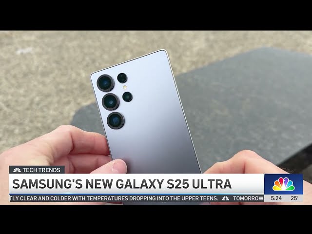 Tech Trends: NEW Samsung Galaxy S25 Ultra goes on sale