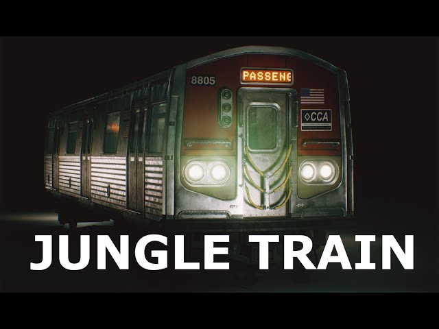 JUNGLE TRAIN DJ || VR 360 || UNREAL ENGINE || BRISTOL BASS