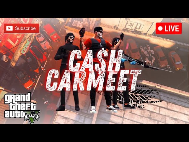 PS5 CARMEET | DRAGRACE | PULLUP/PARKUP | #CASH GTA 5 Online 319