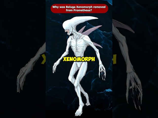 Why was the Beluga Xenomorph Removed from Prometheus? #Shorts #Viral #Facehugger