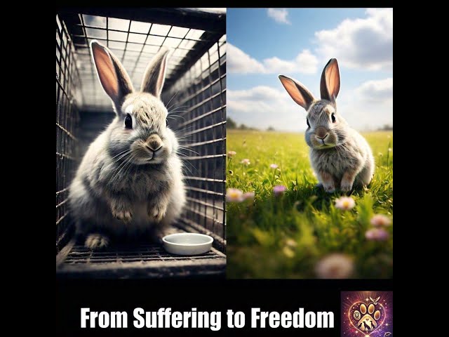 From Suffering to Freedom: A Rabbit's Rescue Journey