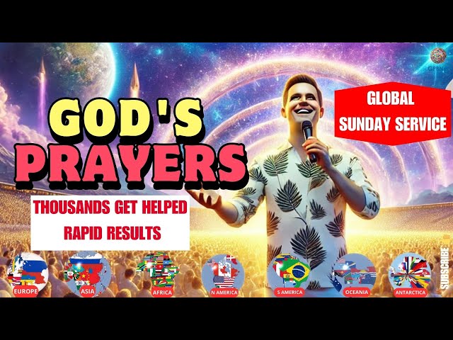 GOD'S PRAYERS| 🌎SUNDAY SERVICE | MORE FIRE,  POWER & GRACE | 100 DAYS PRAYERS & FASTING| 9|02|2025