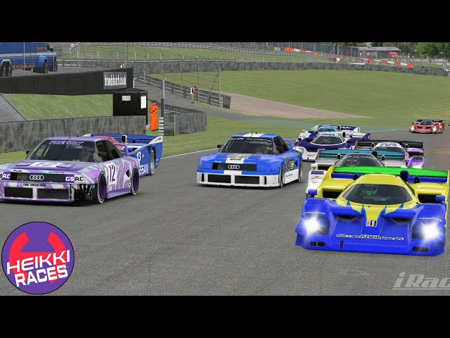 1% de posibilidades de supervivencia (iRacing / Brands Hatch / Nissan GTP-ZXT) || Heikki360ES