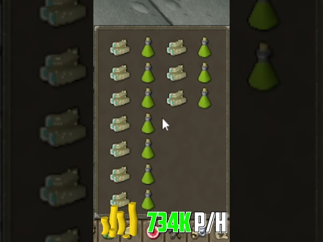 One Of The Best Money Making In OSRS?! (INSANE) #shorts #osrs