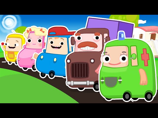 🔴 Vamos conhecer a Família Wheelzy! Desenho animado infantil. Desenhos animados em português