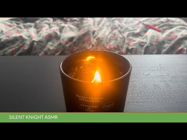 Candle Crackling Ambiance - NO TALKING - ASMR